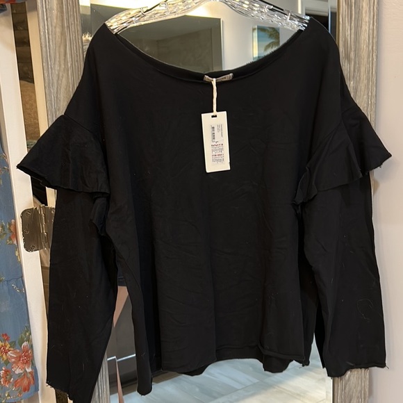 COTTON:ON | Evie Ruffle Sweater - Picture 1 of 5